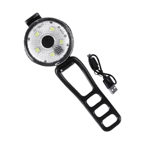 Luz de seguridad para ciclo, luz de seguridad recargable por USB, luz trasera de liberación rápida con 3 modos, luz de bicicleta resistente al agua para viajes, ciclismo de montaña y viajes