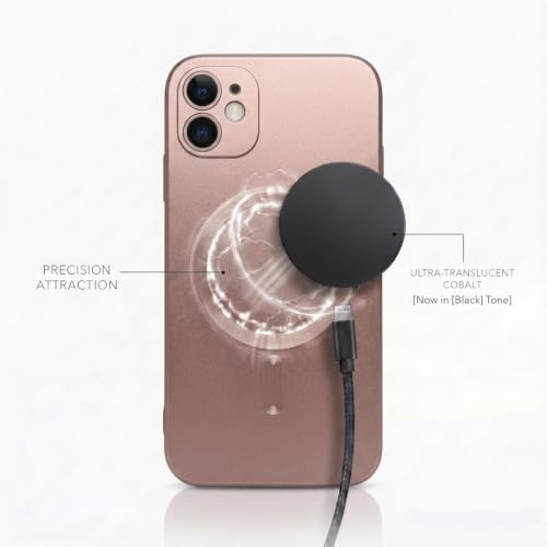 Image of amazon basics Premium Mag-Safe Case for iPhone 11 | Shockproof & Anti-Scratch Cover | Soft Silicone with Wireless Charging | Camera Lens Guard - Rose Gold
