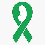 Kidney Disease Awareness Ribbon Sticker Vinyl Decal Car Laptop Wall Window Bumper Sticker 5'