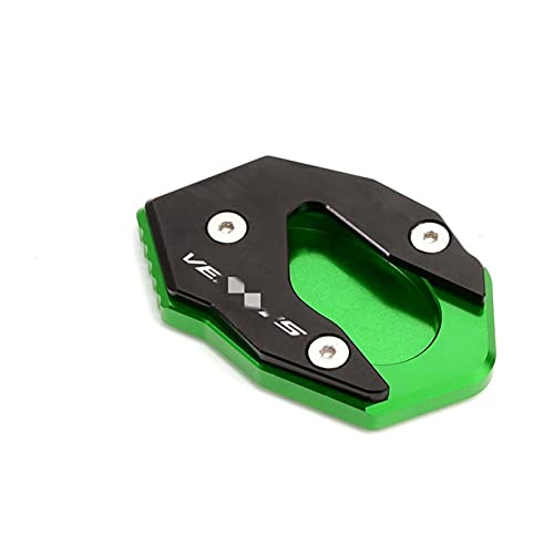 Extension de béquille latérale moto anti-glisse verte pour Kawasaki Versys X250