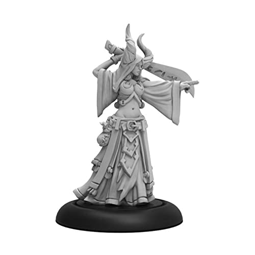 Privateer Press Cryx: Warcaster Attachment: Satyxis Blood Priestess (Resin/Metal) Miniature Game Figure