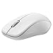 Produktbild Rapoo 1680 Silent kabellose Maus Wireless Mouse 2.4 GHz Computermaus 1000 DPI Sensor 12 Monate Batterielaufzeit ergonomisch für PC & Mac - weiß