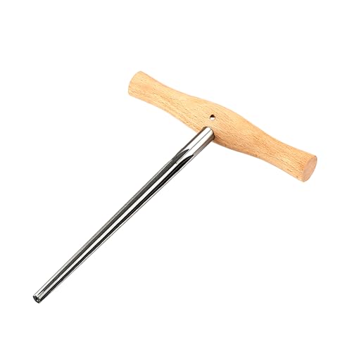 Nawwgy Violin Peg Hole Reamer for Violin and Viola, 1:30 Taper, Wood Handle, Easy to Use