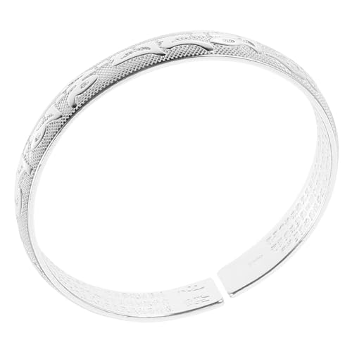 SAFIGLE Pulseras De Hombre Pulseras Para Señoras Hombres Oro Pulsera Para Mujer Brazalete Delicado Pulsera De Moda Pulsera De Plata Delicada Adorno De Pulsera Cobre Silver