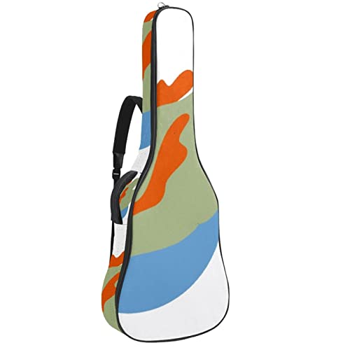 Housse de transport étanche pour guitare avec bandoulière réglable Motif abstrait moderne Femme, Multicolore 04, 42.9×16… - Les Beatles, Paul McCartney, John Lennon, RIngo Starr, George Harrison Housse de transport étanche pour guitare avec bandoulière réglable Motif abstrait moderne Femme, Multicolore 04, 42.9x16…