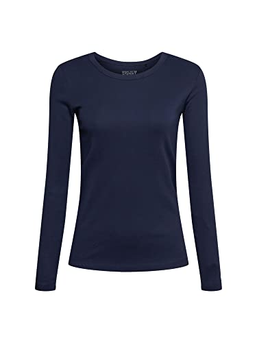 ESPRIT Damen T-Shirt 991ee1k376, Navy, M