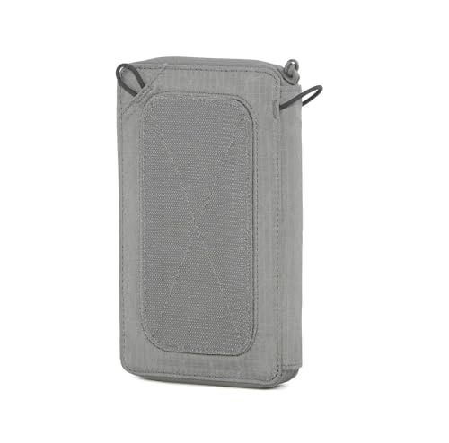 Image of VIKTOS Upscale Travel Wallet | Durable Weather-Resistant Compact Lightweight Tactical Everyday Carry Outdoor Storage Accessory Reinforced with a Carbon Fiber Chassis | 7.5 inch H x 4.5 inch W x 1 inch D, Greyman