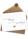 Joli Coon - Pregnancy announcement card with envelope and wax seal - Im pregnant announcement