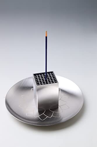 線香立て (心通燈) ステンレス製 灰いらず 安全 掃除が簡単 お香立て