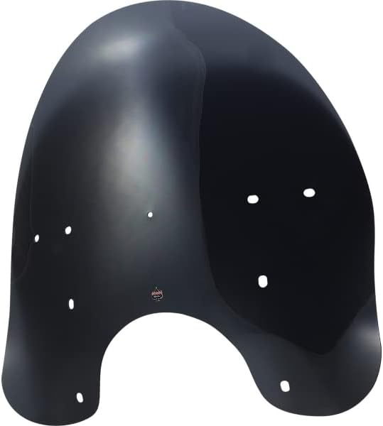 Klock Werks KWW-02-0605 20in. Flare Billboard Windshield - Dark Smoke Black