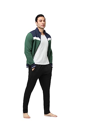 Image of Jack & Jones Men Regular Mid Rise Trackpants