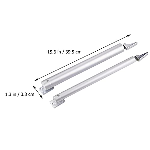 Doitool Heavy Duty Door Closer Aluminum Pneumatic Standard Closing Hinge Replacement Automatic Security Door Closer For Storm Screen Doors 15-30Kg #TOP3