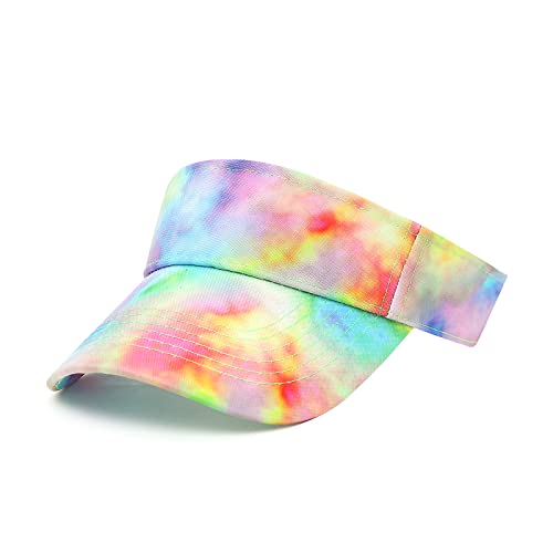 Image of ANDICEQY Sport Sun Visor Hats Adjustable Empty Top Baseball Cap Cotton Ball Caps for Women and Men