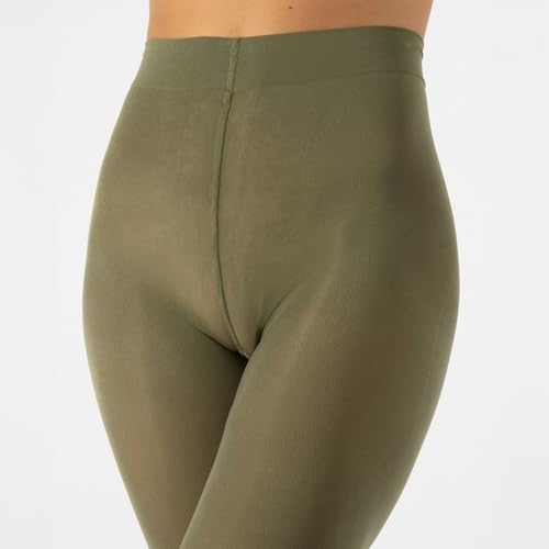 CALZITALY Opaque Colour tights, Thick tights, Microfiber 3D Pantyhose, 80 DEN | S, M, L, XL, XXL, 3XL, 4XL | Italian Hosiery3