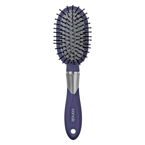 Conair Totally Smooth Mini Hair Brush, Soft-Touch...