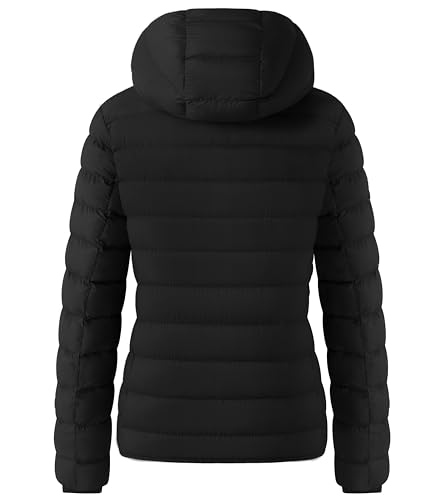 ZSHOW Women's Packable Puffer Jacket Warm Hooded Lightweight Winter Coat2