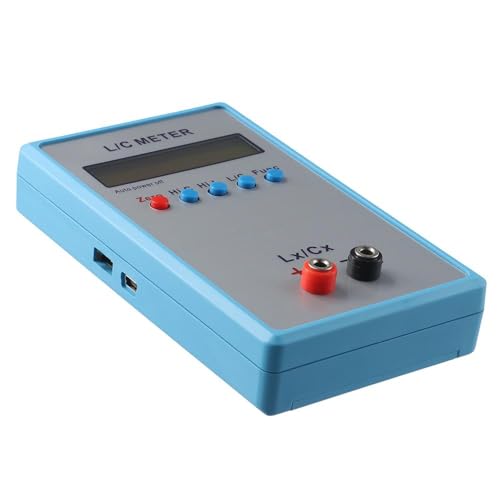 Image of LC-200A Handheld Inductance Capacitance Meter, High Precision Handheld LC Inductor Capacitor Tester, Inductive Capacitance Meter Kit