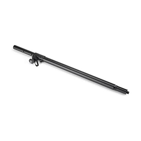 On-Stage SS7746 Subwoofer Pole with M20 Thread (for Mounting a PA Speaker Above a Sub Cabinet, 1 3/8” Mount with Optional M20-Threaded Stem, 100 lb Capacity, Adjustable Height, Steel, Black) Cover