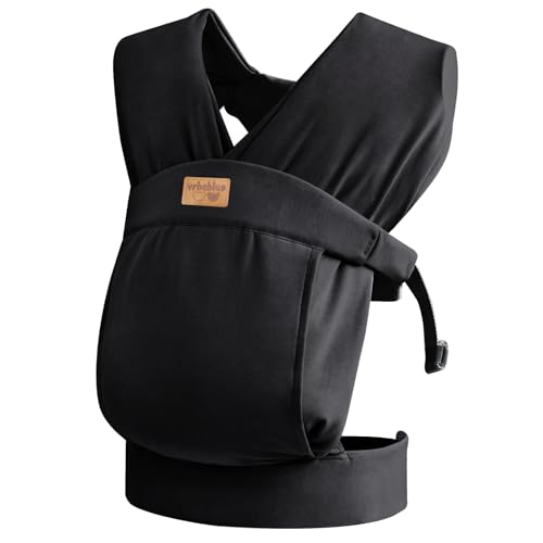 Image of vrbabies Baby Wraps Carrier Sling, Baby Carrier for Newborns and Toddlers,Skin-Friendly and Soft Front Baby Carrier Wrap Perfect Newborn Gifts