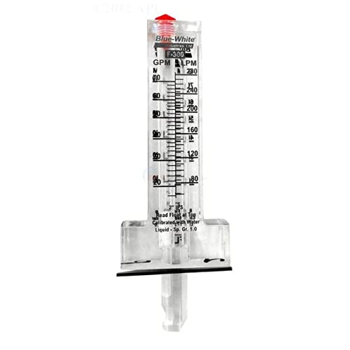 Blue-White Model F300 2-1-2in. Horizontal Standard Flow Meter - 60 to 240 GPM F-30250P