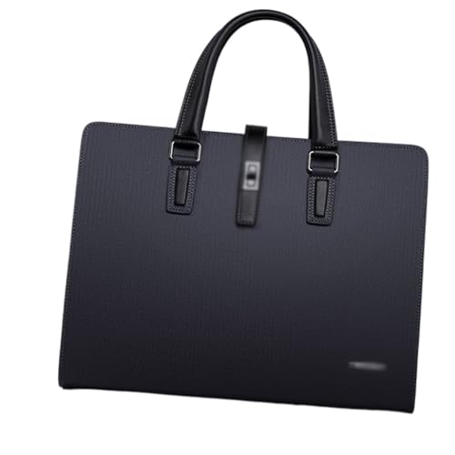 Briefcase Men's Business High Capacity Genuine Leather Men's Handbag Crossbody Bag Men's Bag