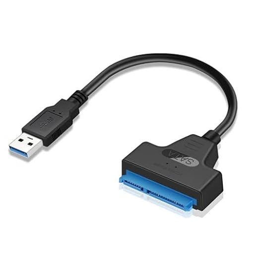 EasyULT Cable SATA a USB, Cable Adaptador para Discos Duro USB 3.0 to SATA 2.5" SSD/HDD Drives, Compatible con los Sistemas Operativos Windows, Mac y Linux | Ya disponible en tu tienda friki favorita! En mundofriki.es!