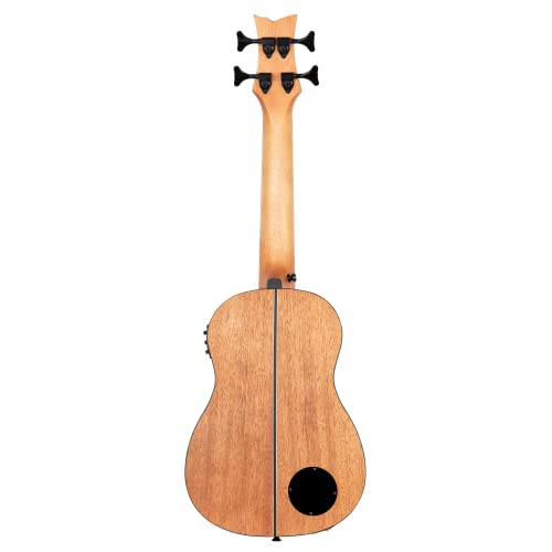 Ortega Guitars Basse de Voyage électro-acoustique – gaucher – Série Lizard – Ukulélé Basse – housse incluse – Acajou… - Les Beatles, Paul McCartney, John Lennon, RIngo Starr, George Harrison Ortega Guitars Basse de Voyage électro-acoustique - gaucher - Série Lizard - Ukulélé Basse - housse incluse - Acajou… – Image 5