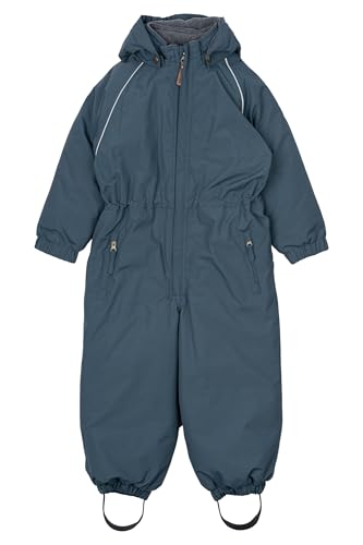 Mikk-line Schneeanzug Kinder 116 Orion Blue| Nylon Schneeanzug Kleinkinder | Schneeanzüge Für Jungen Und Mädchen Mit Wasserdicht 20.000 mm