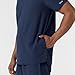 Wink NURTUR Scrubs for Men, V-Neck Scrub Top - Navy, L