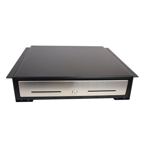 ANGEL POS 1520060 18-Inch Cash Drawer with Mounting Bracket and Cash Register