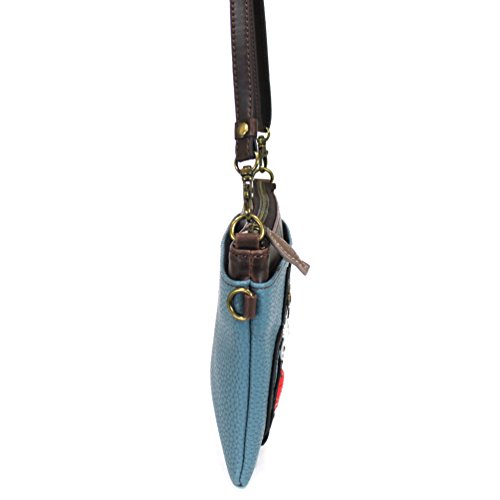 Chala Mini Crossbody Phone Purse with 2 Adjustable Straps (Husky Dog)4