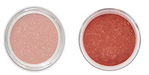 Mineral Hygienics Makeup Blush - Promenade Pink Mineral and Mineral Blush - Sweet Pea