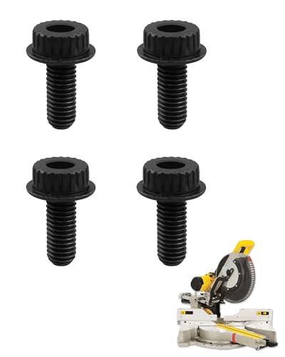 ULXIOM N600011 Miter Saw Blade Bolt Screw Replacement for DeWalt, for DWS715 DWS780 DWS779 DWS713 DCS361B DWS716 DWS716XPS, 4 Pack -  Sfgallop
