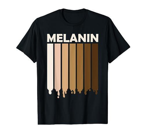 Melanin - Movimiento antirracista Camiseta