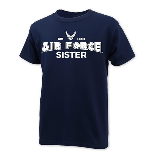Armed Forces Gear Air Force Youth Sister T-Shirt (Navy)