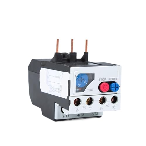 Relé de sobrecarga térmica NR2-25/Z dispositivo bimetálico de protección para rango 0.10-0.16A