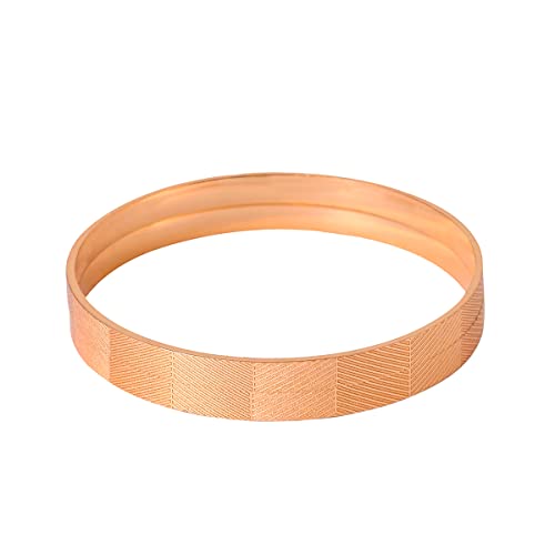 Women's Rose Gold-Plated Traditional Bangles for Celebrations