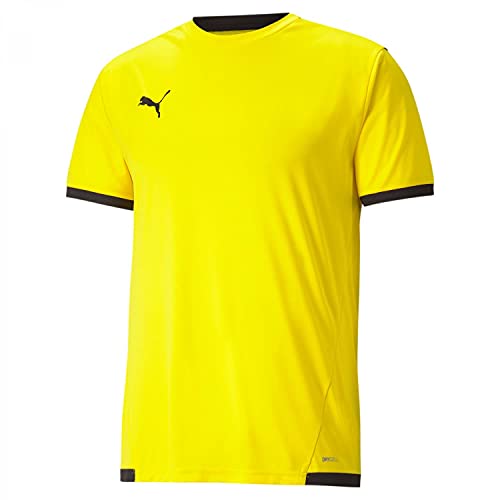 PUMA Unisex Kinder Teamliga Jersey Jr Shirt, Cyber Yellow-puma...