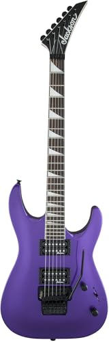Image of Jackson JS Series Dinky Arch Top JS32 DKA Electric Guitar - Pavo Purple Bundle with Cable, Tuner, Strap, Picks, and Austin Bazaar Instructional DVD