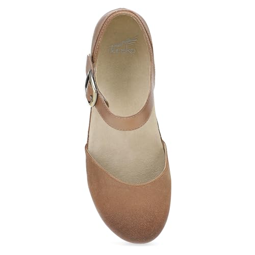 Dansko Mae Mary Jane for Women - Dual-Density Cork/EVA Midsole and Lightweight Rubber Outsole Provide Durable and Comfortable Ride on Patented Stapled Construction2