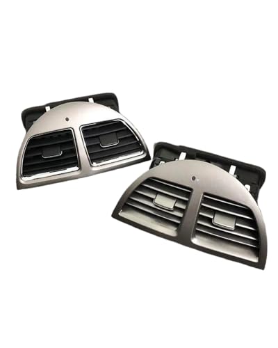 Grille de panneau de climatisation avec volets orientables pour habitacle - 2