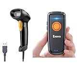 Eyoyo EYH2 Handheld USB 2D Barcode Scanner + Eyoyo Mini Bluetooth Barcode Scanner