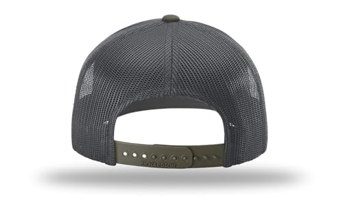 Image of Richardson 112 Trucker Hat - Premium Adjustable Snapback Hat - Structured Six Panel Richardson Blank Caps