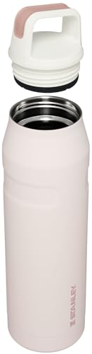 Image of Stanley IceFlow Cap and Carry Water Bottle | Wide Mouth Twist Lid | Lightweight & Leakproof for Travel & Sports | Insulated Stainless Steel | BPA-Free
