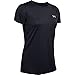 Under Armour Damen Tech Solid Kurzarmshirt, Schwarz, S