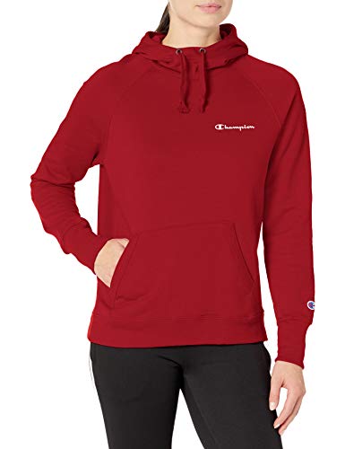 Champion Women's Hoodie, Cranberry Red, X Small