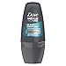 Dove Men Clean Comfort Anti-perspirant Deodorant Roll-on 50ml (1.7 Fluid Ounce). (Pack of 3)