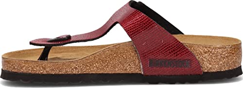 Image of Birkenstock Women's Thong, Maroon, 7