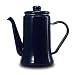 PINGS 1.1L Japonais émail Verser sur Goutte à Goutte Bouilloire café pichet de Lait pichet de l'eau Multi-usages théière Cuisine Huile Pot vinaigre Distributeur, Bleu