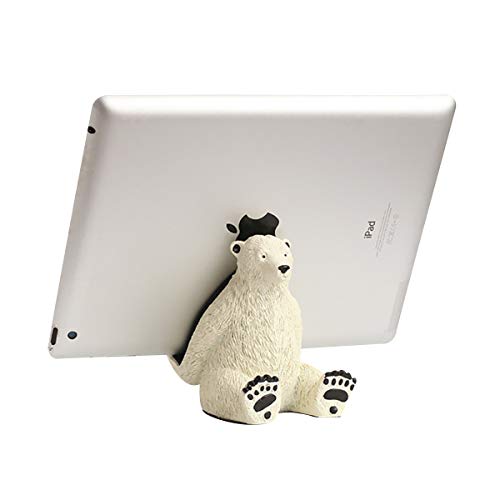 Amamcy Cute Bear Astronaut Tablets Cell Phone Holder Stand Smart Phone Desk Holder for iPad iPhone XS/Max/XR/X/8/7 Plus/Samsung Galaxy Note